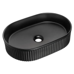 Umywalka nablatowa 48cm Czarny Mat BEYOND 5 BLACK ( E-6564 ), Comad